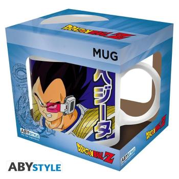 DRAGON BALL - Tasse "Vegeta 9000"  Analysieren Sie die Kraft Ihrer Feinde wie Vegeta, des stolzen Saiyajin Prinz mit diesem Dragon Ball Tasse!